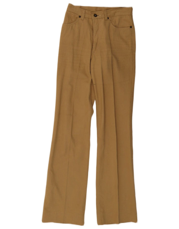 Pantaloni casual bootcut da donna vintage W27 L32 Marrone