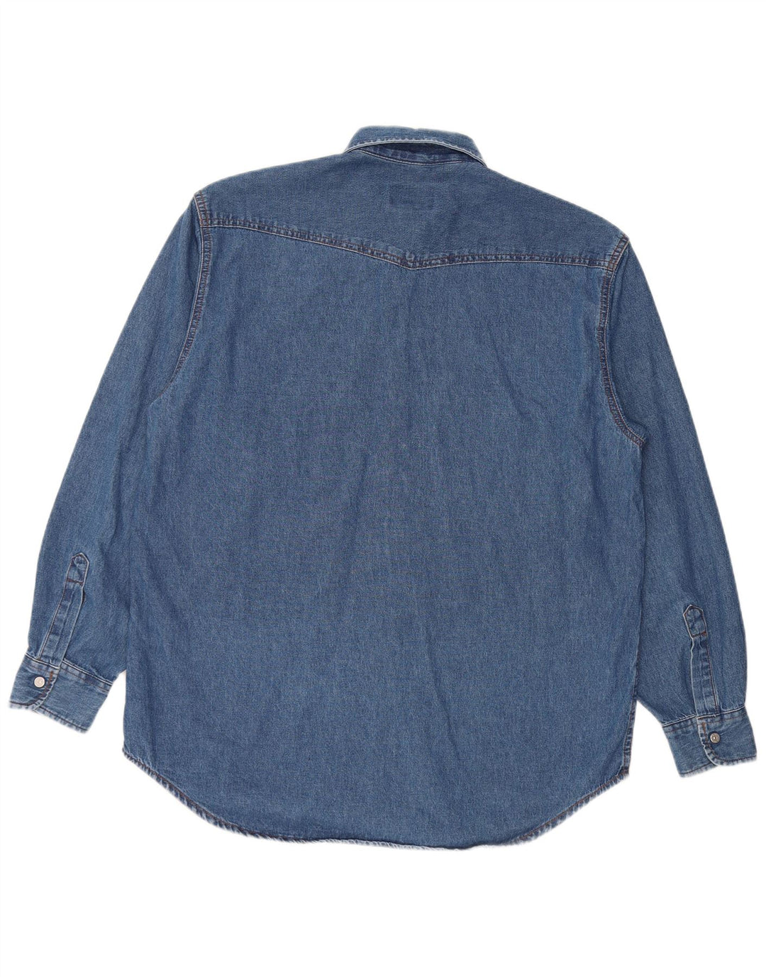 Camicia in denim da uomo Carrera taglia 39/40 cotone blu medio