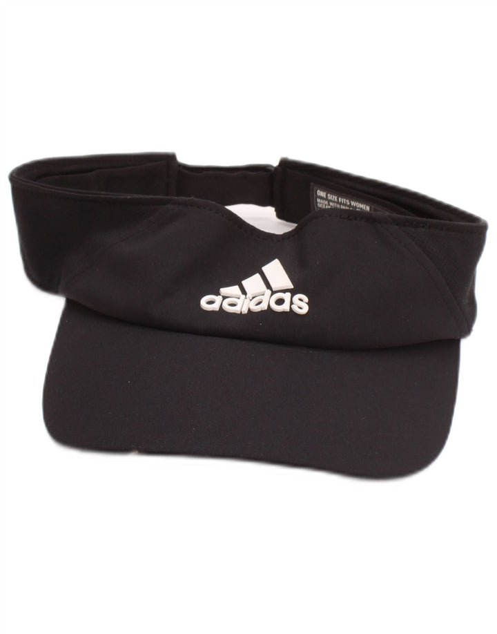 Cappellino con visiera grafica Adidas Aeroready da donna, taglia unica, in poliestere nero