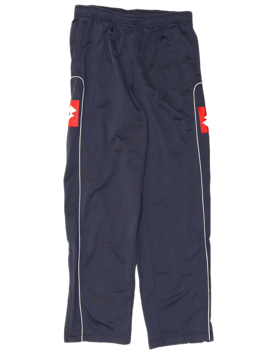 Pantaloni da tuta con grafica da uomo Lotto Large in poliestere blu navy