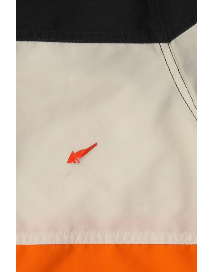 Pantaloncini da bagno da uomo ADIDAS piccoli in poliestere color block multicolore