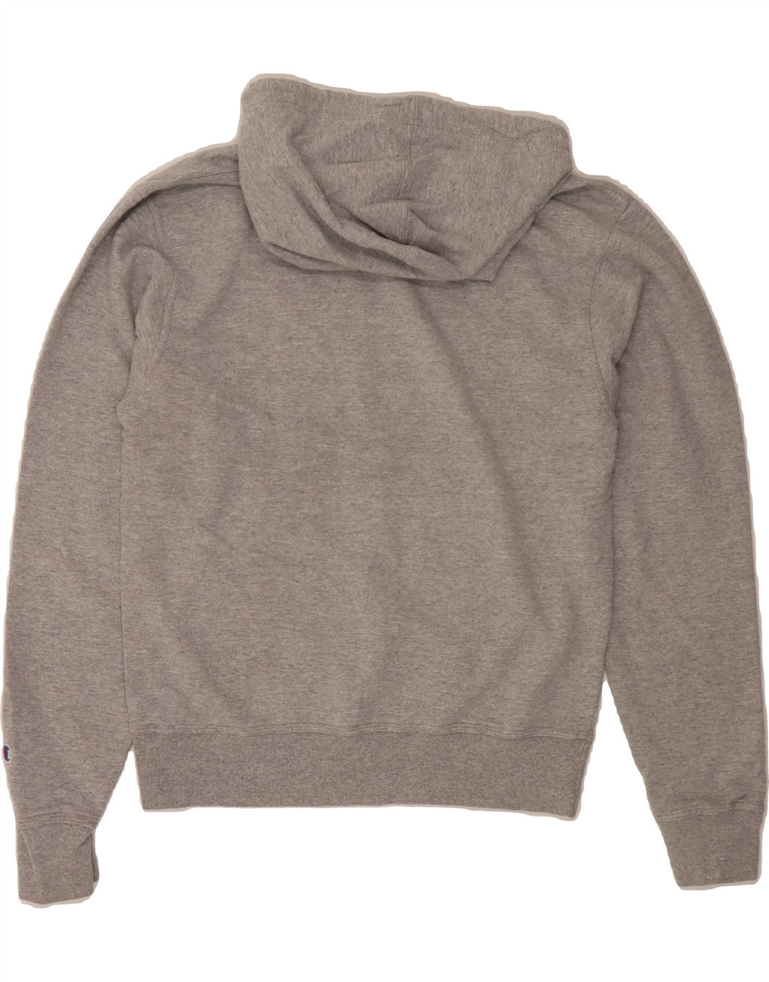 CHAMPION Mens Graphic Hoodie Jumper Small Grey Cotton Vintage Champion and Second-Hand Champion from Messina Hembry 