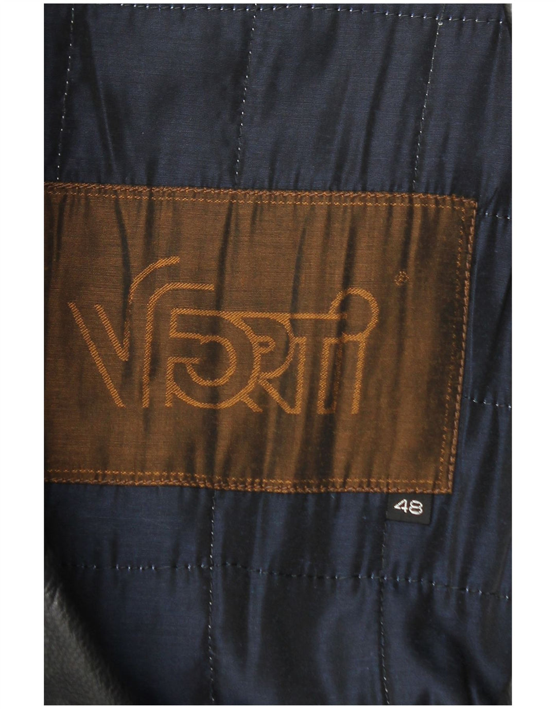 Cappotto in Pelle Uomo Vittorio Forti IT 48 Medio Nero