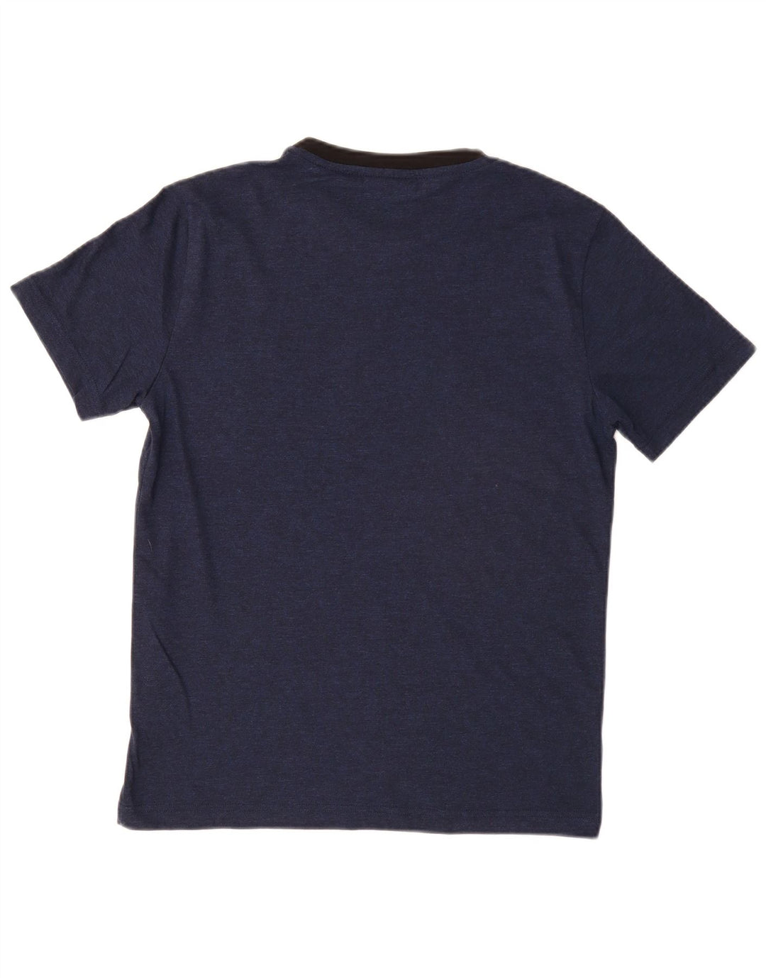 CALVIN KLEIN Mens Graphic T-Shirt Top Small Navy Blue Cotton