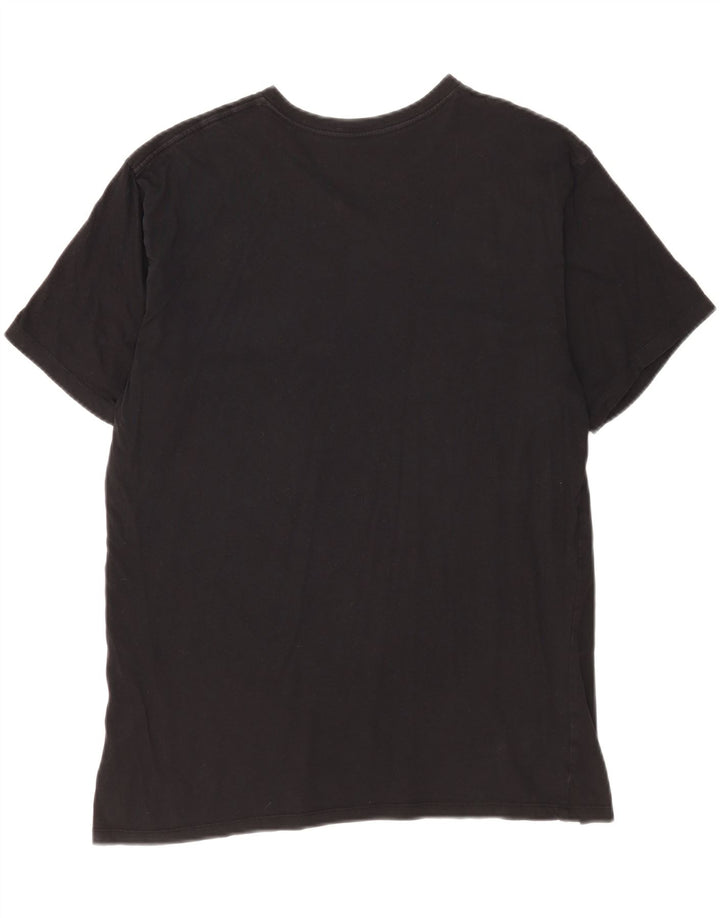 T-shirt da uomo Calvin Klein grande nera