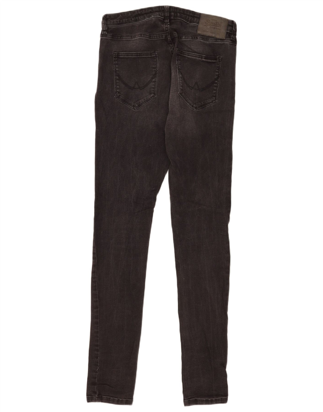 Jeans skinny da donna Superdry W32 L34 cotone grigio