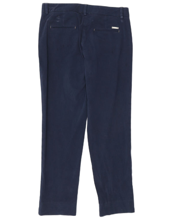Pantaloni chino slim da donna Cerruti 1881 IT 42 medio W30 L27 Blu navy