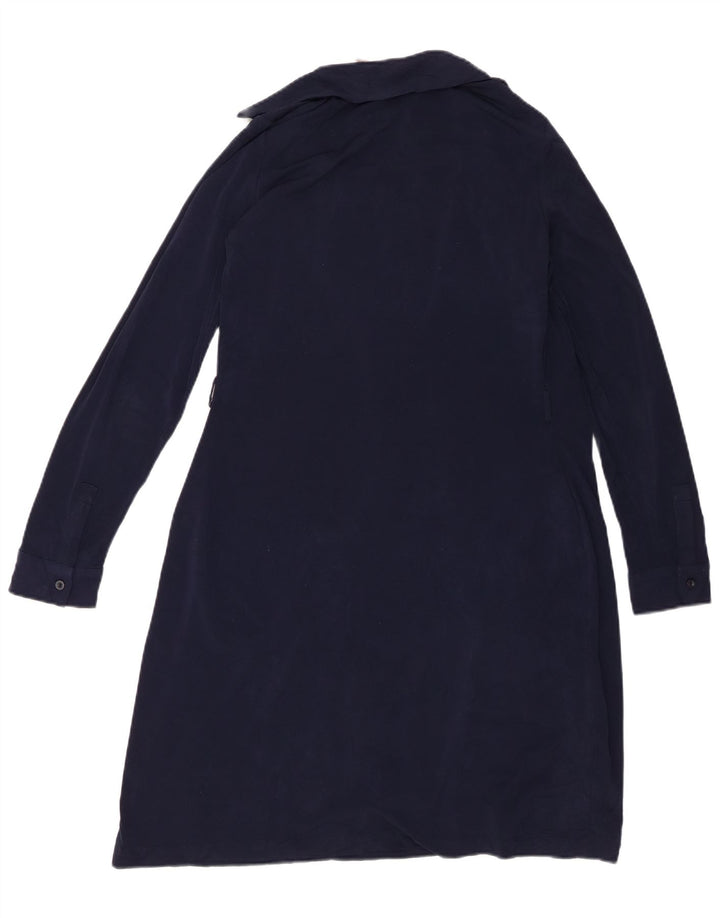 Abito avvolgente da donna Calvin Klein UK 14 poliestere blu navy medio