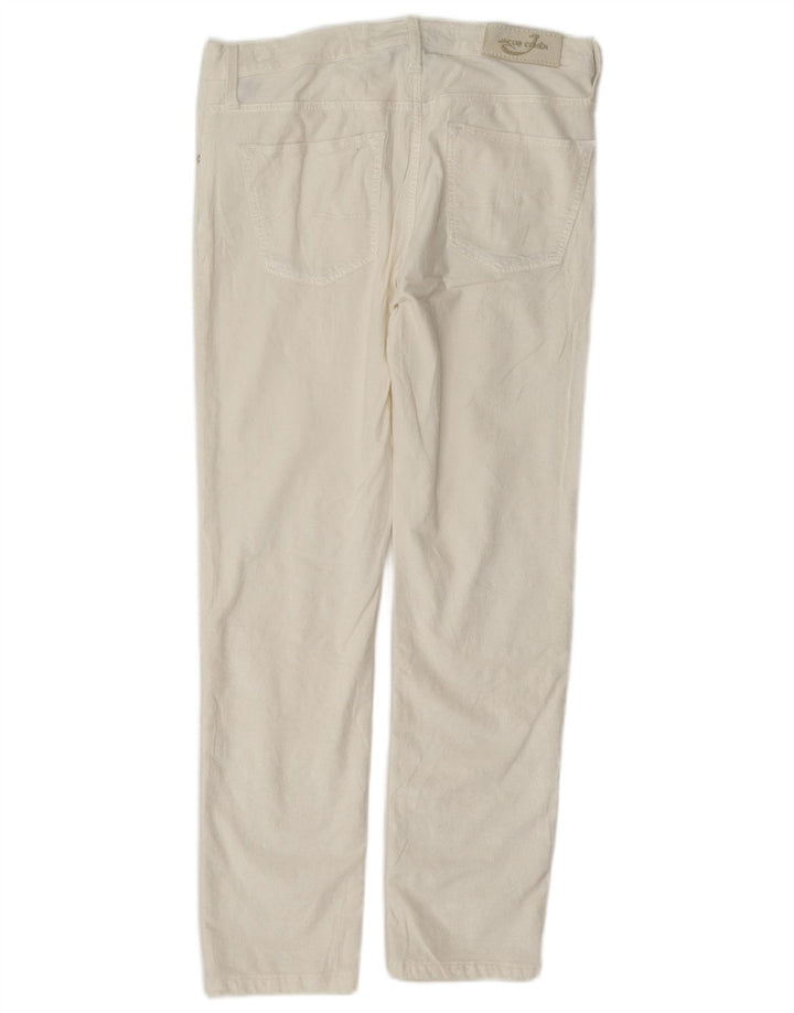 Pantaloni casual slim da donna Jacob Cohen W27 L26 bianchi