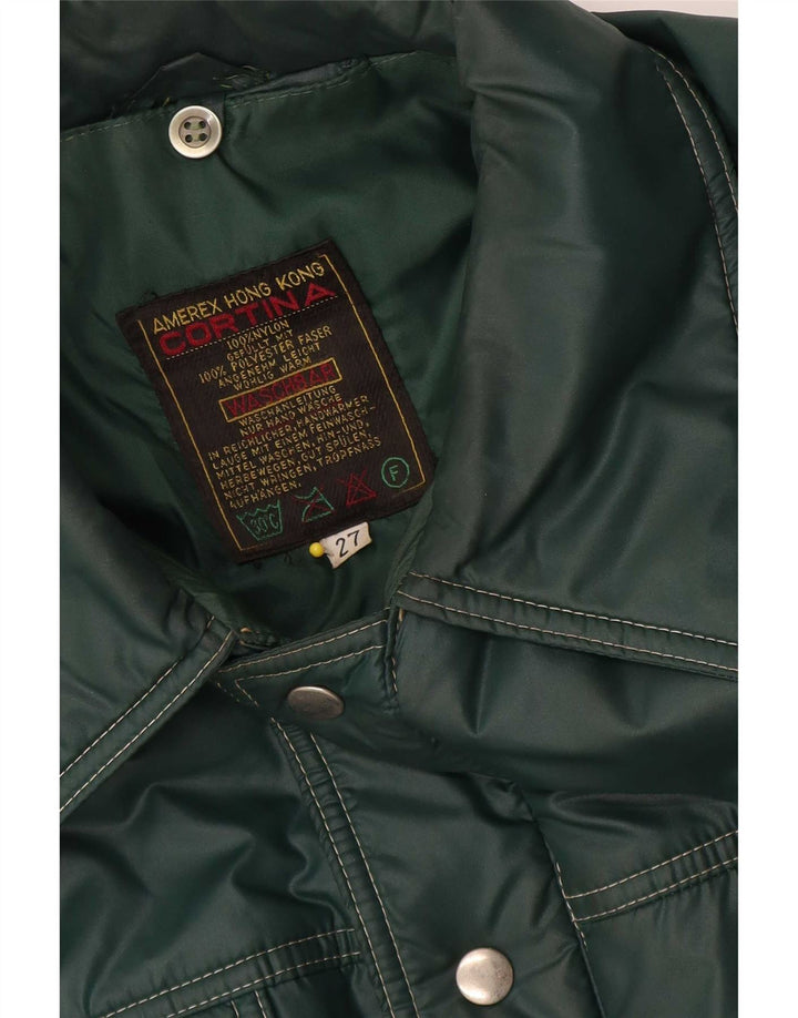 Giacca pratica da uomo UK 40 grande nylon verde