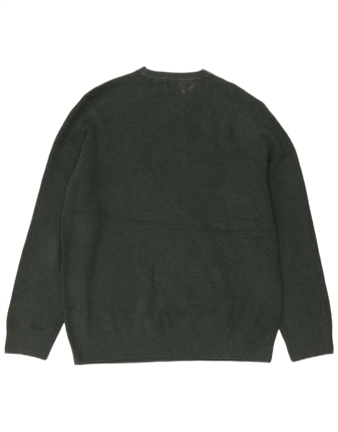 Maglione maglione girocollo da uomo Marks & Spencer XL verde poliestere