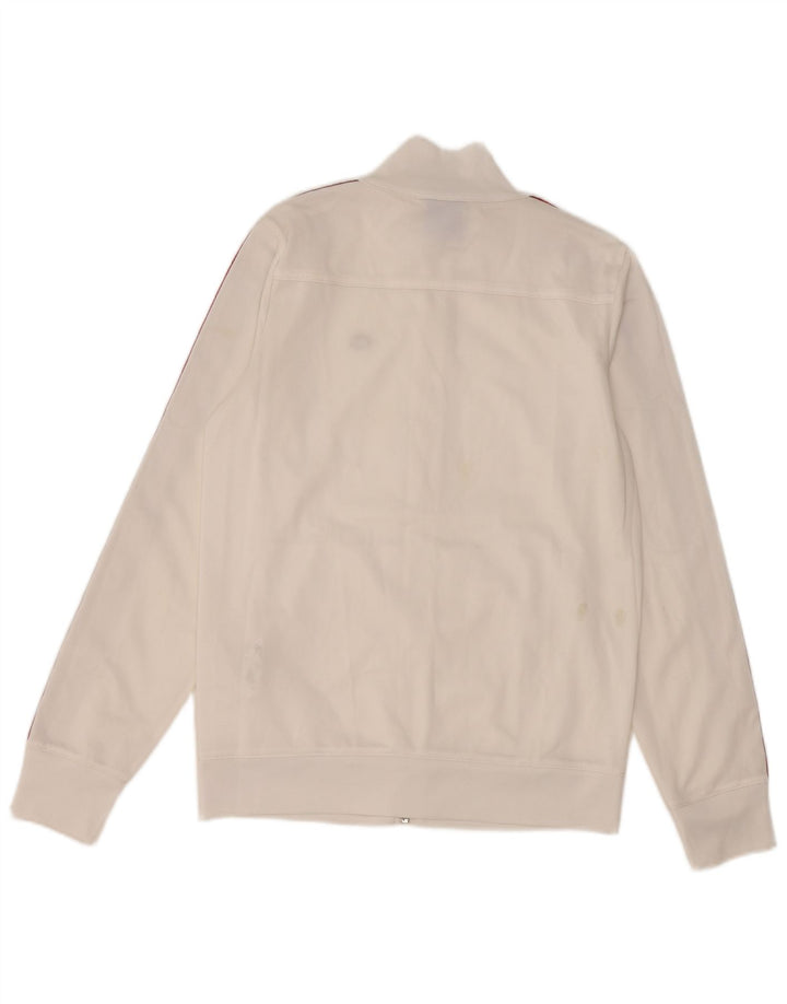 Giacca da tuta grafica da donna Champion UK 10 piccola poliestere bianco