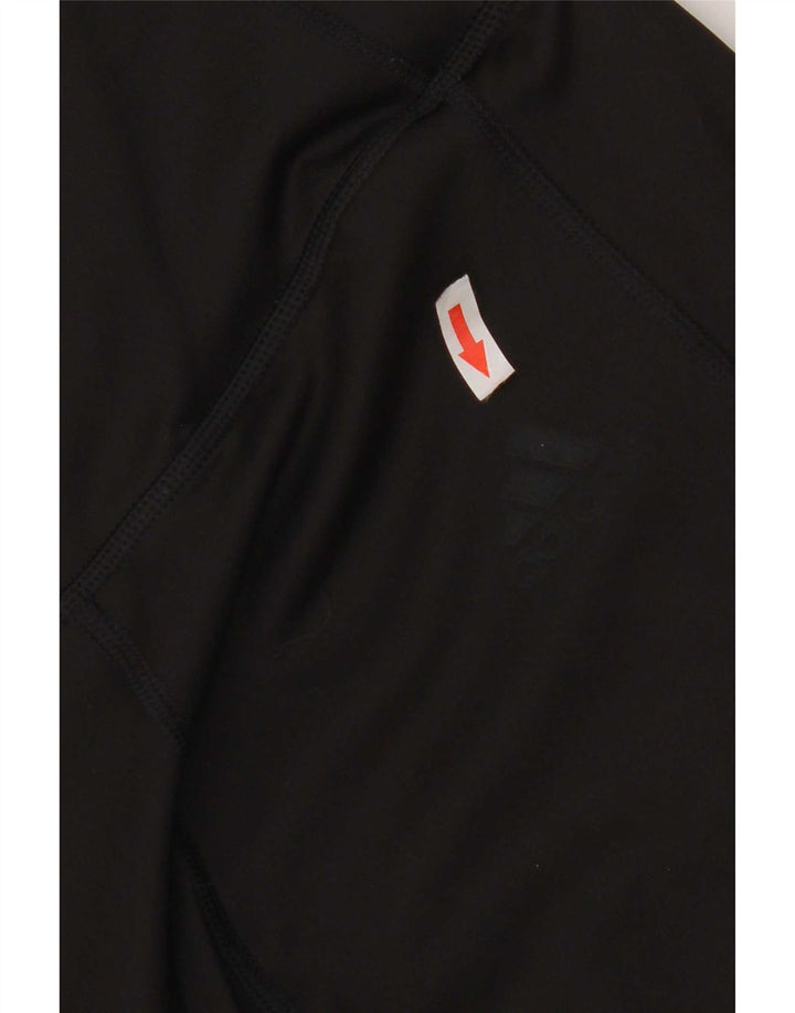 Leggings Adidas Aeroready da donna UK 12/14 Poliestere nero medio