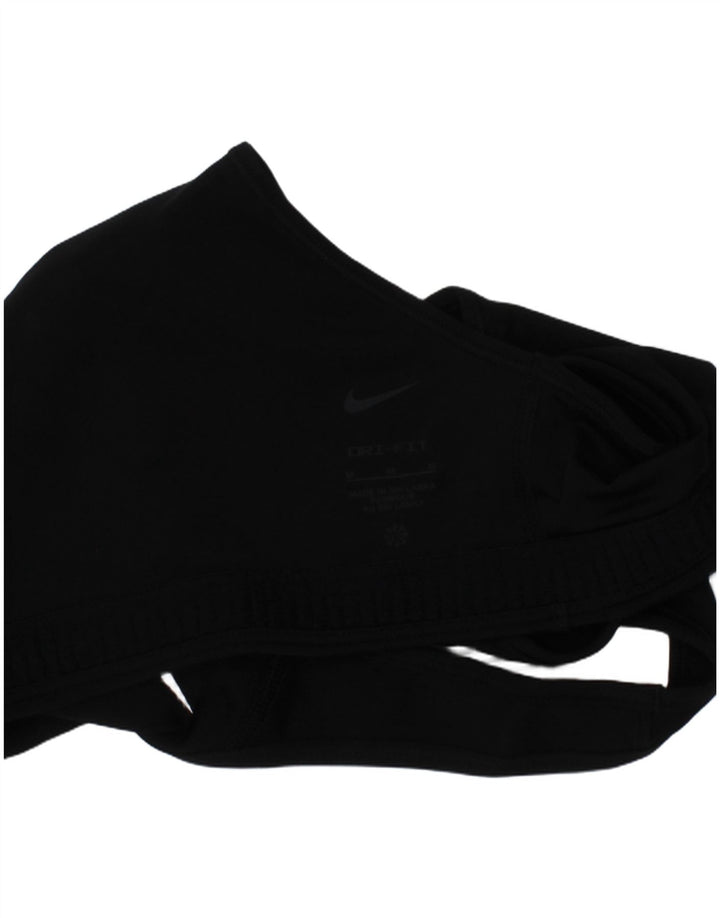Top reggiseno sportivo Nike da donna, medio, nero, sportivo