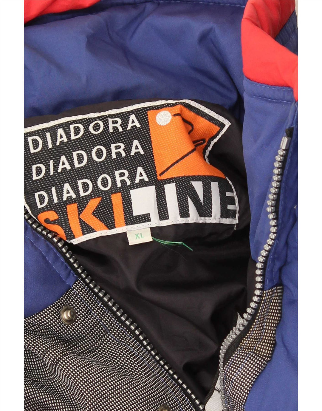 Tuta da sci grafica da uomo Diadora XL blu color block