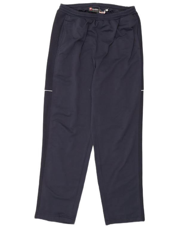 Pantaloni da tuta da uomo Lotto UK 40/42 Large in poliestere blu navy