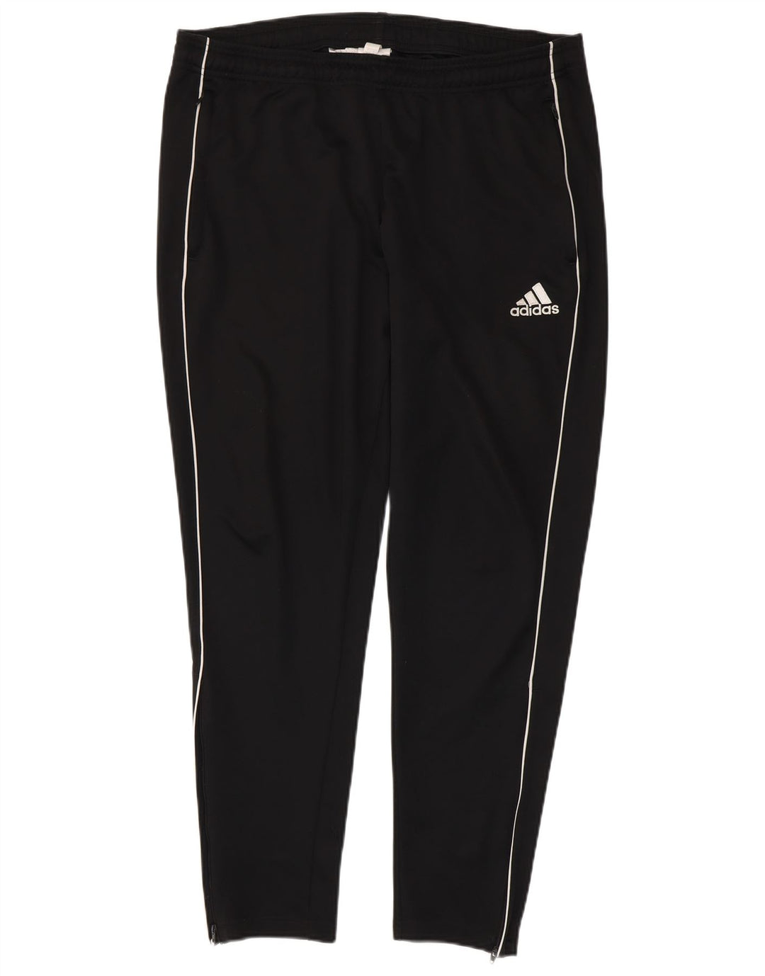 Pantaloni da tuta da uomo ADIDAS grandi neri in poliestere