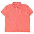 IZOD Mens Polo Shirt 2XL Pink Polyester Vintage Izod and Second-Hand Izod from Messina Hembry 