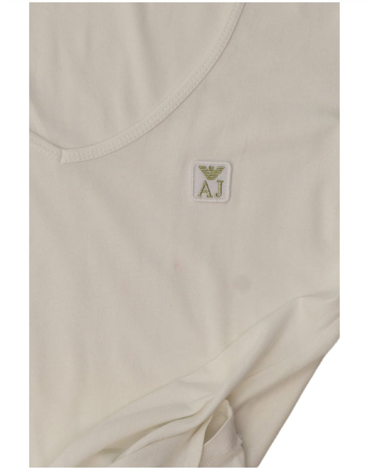 T-shirt da donna Armani Jeans Top EU 40 Medium White