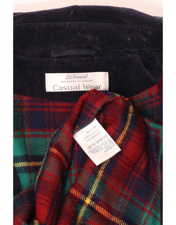 Giacca parka con cappuccio da donna St. Bernard UK 18 XL poliestere blu navy