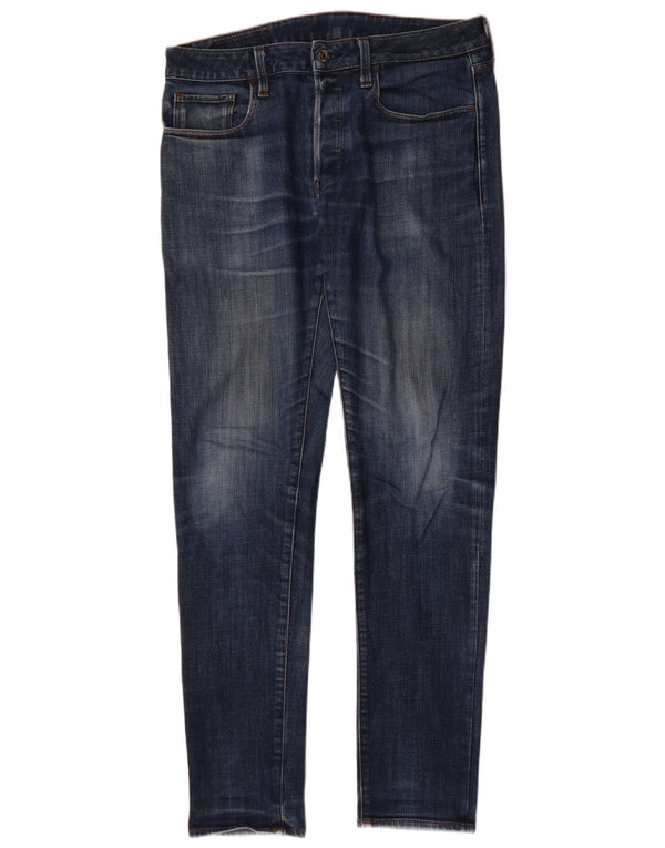 Jeans slim da uomo G-Star W32 L34 cotone blu