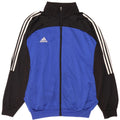 Giacca da tuta da uomo Adidas UK 46/48 XL Poliestere color block blu