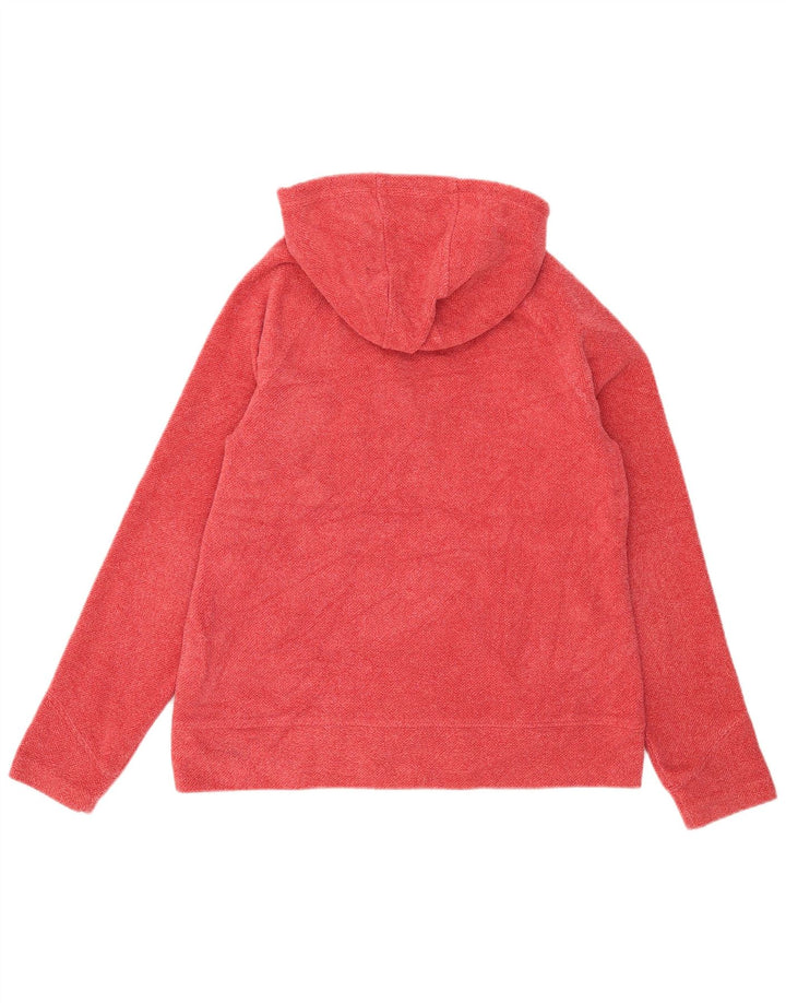 Maglione con cappuccio e zip da donna Carhartt US 8/10 Poliestere screziato rosso medio