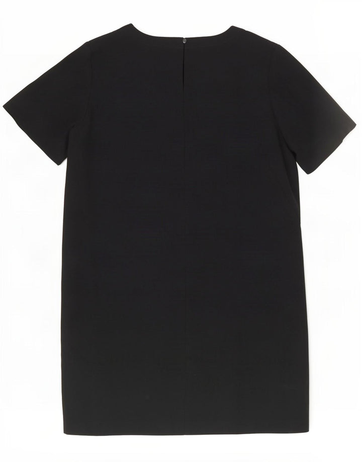 Abito a trapezio oversize da donna Marks & Spencer UK 16 grande poliestere nero