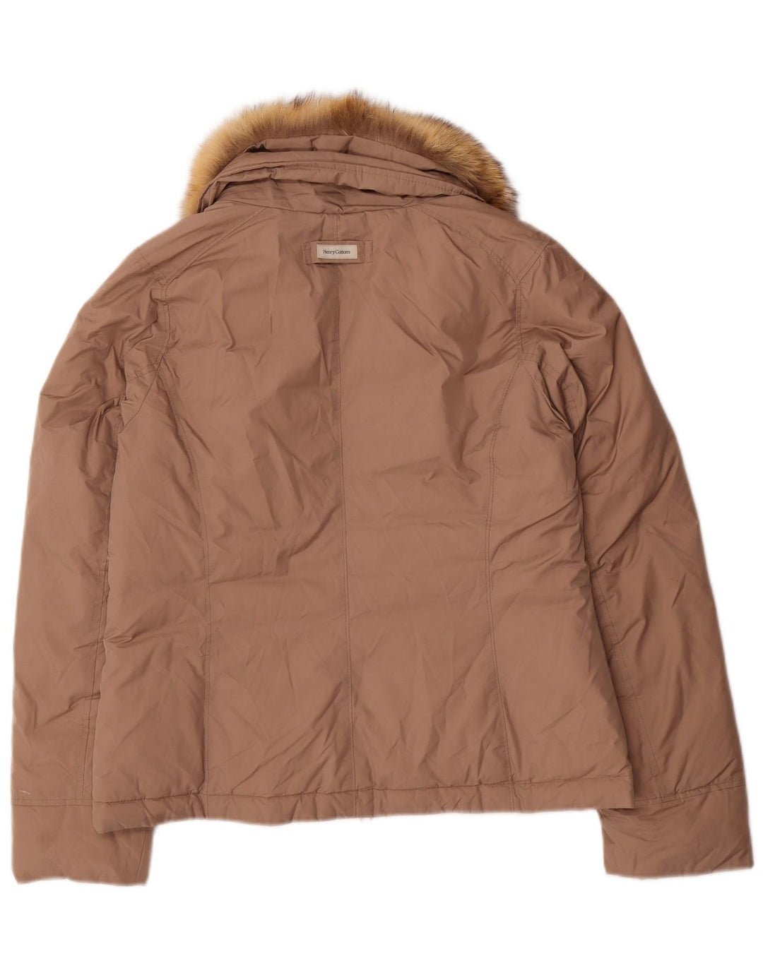 Giacca imbottita da donna Henry Cottons IT 46 Large Marrone Poliestere