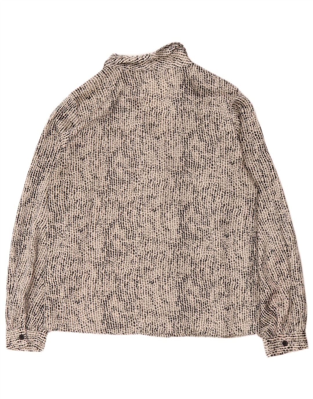 Topshop Camicetta oversize da donna UK 6 XS multicolore maculata