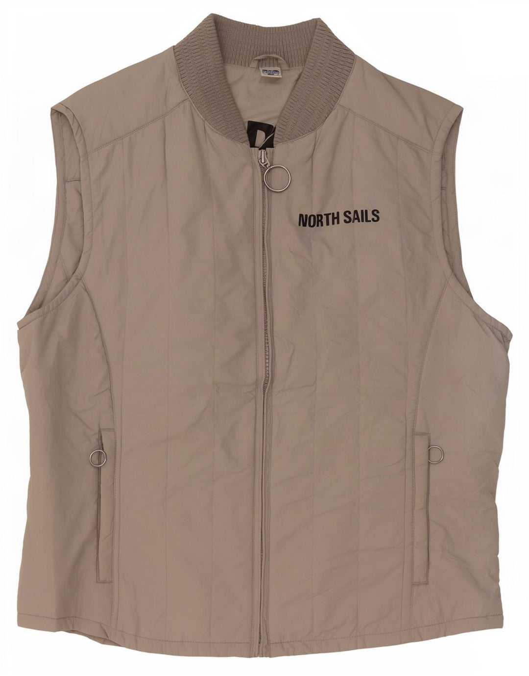 Gilet imbottito da uomo North Sails UK 42 XL Beige poliammide