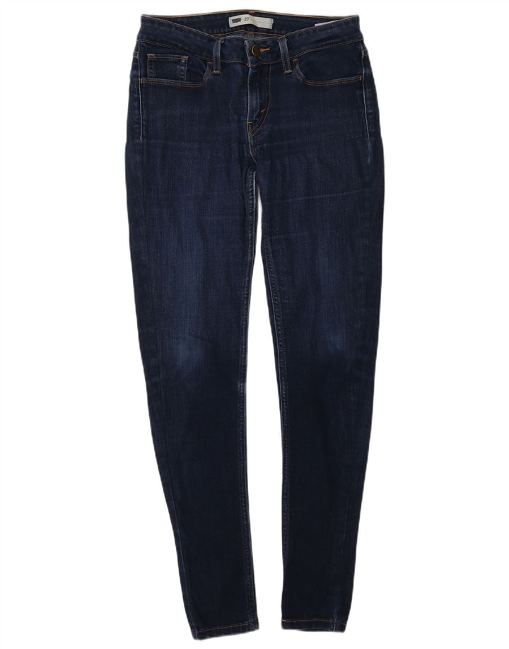 Jeans skinny da donna LEVI'S W27 L30 cotone blu