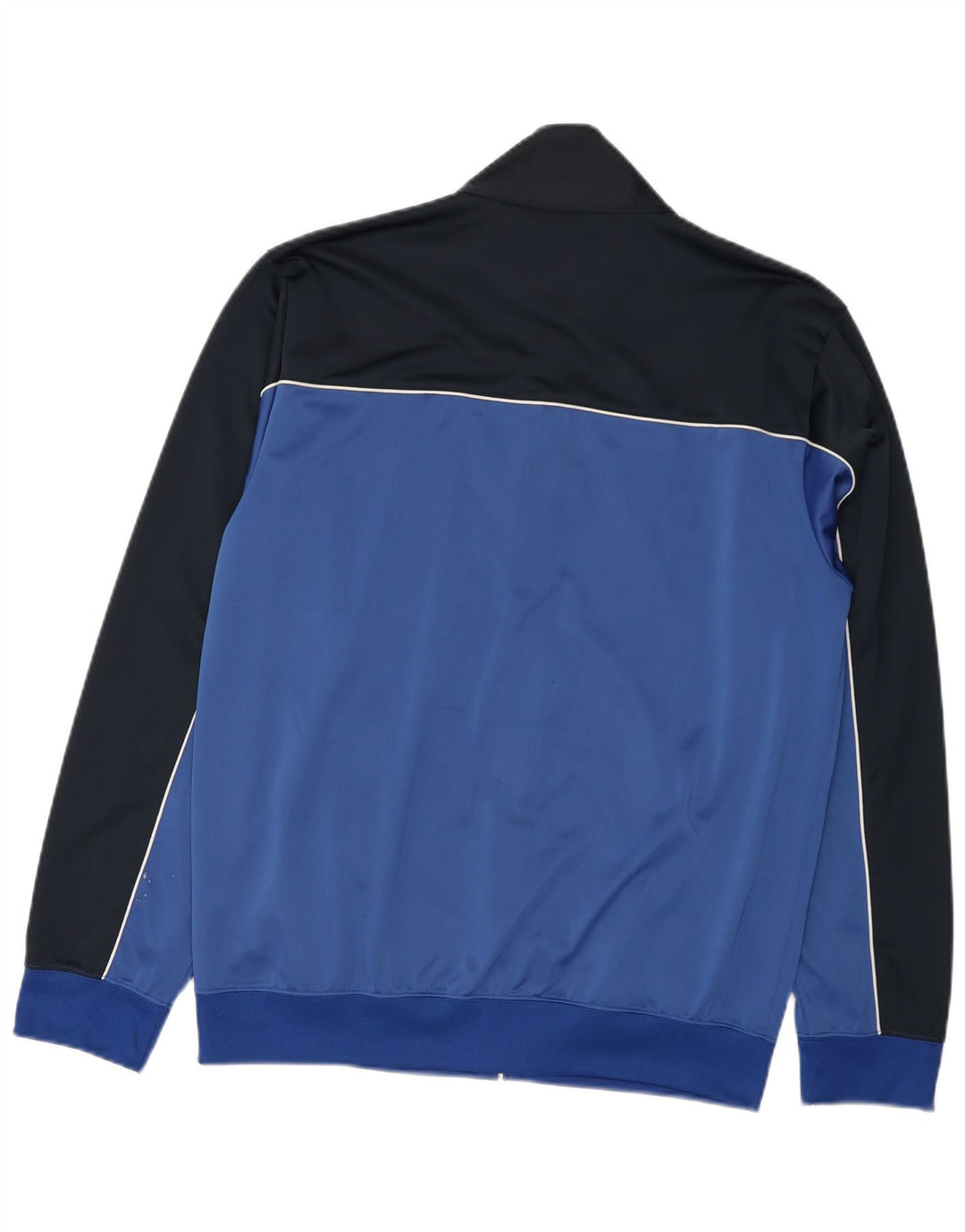 Giacca da ginnastica grafica da uomo Champion XL XL in poliestere color block blu