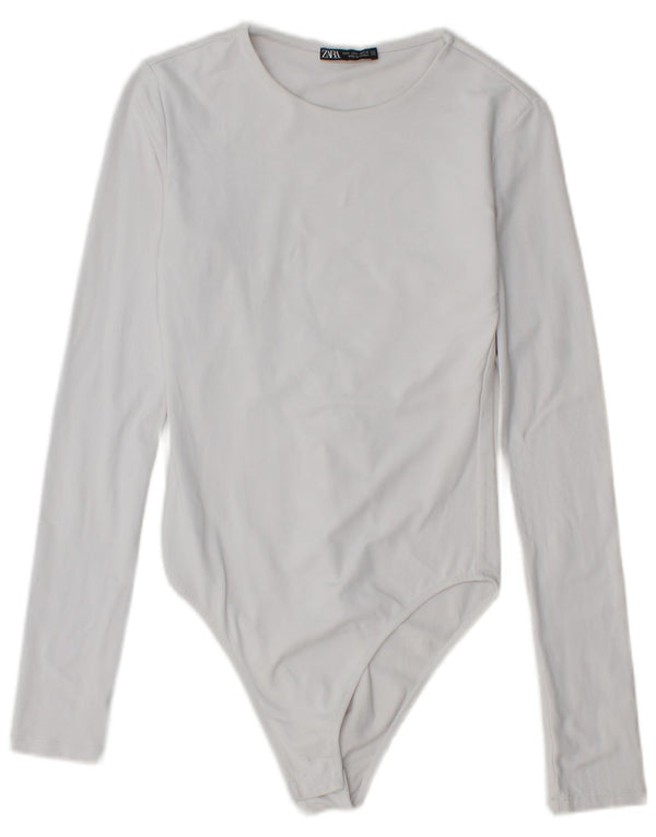 Body Zara da donna UK 8 piccolo bianco