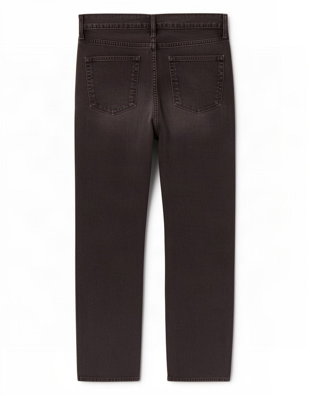 Jeans dritti regolari da uomo Marks & Spencer W34 L29 cotone nero