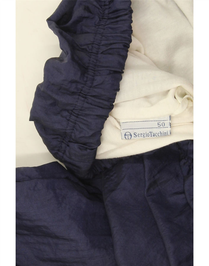 Pantaloni da tuta da uomo Sergio Tacchini Joggers IT 50 Large Blu Navy