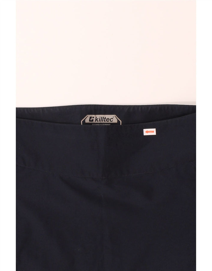 KILLTEC Womens Mini Skirt US 6 Medium W32 Navy Blue Polyester Vintage Killtec and Second-Hand Killtec from Messina Hembry 