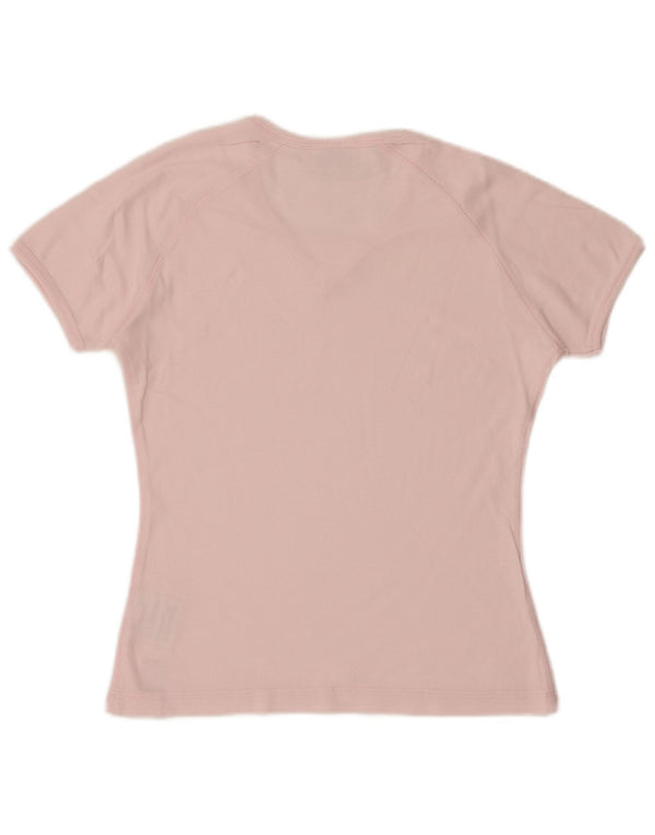 T-shirt CHAMPION da donna Heritage Classics UK 14 grande cotone rosa