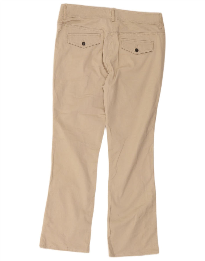 Pantaloni casual bootcut da donna Tommy Hilfiger W34 L28 Beige