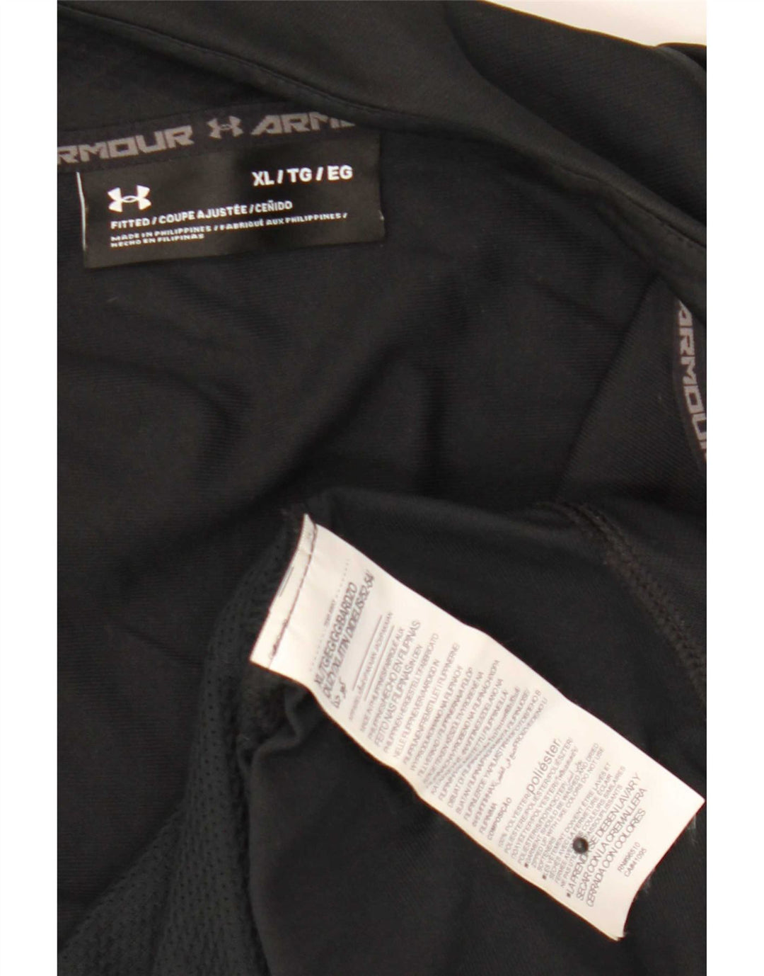 Giacca da ginnastica da uomo Under Armour XL nera in poliestere