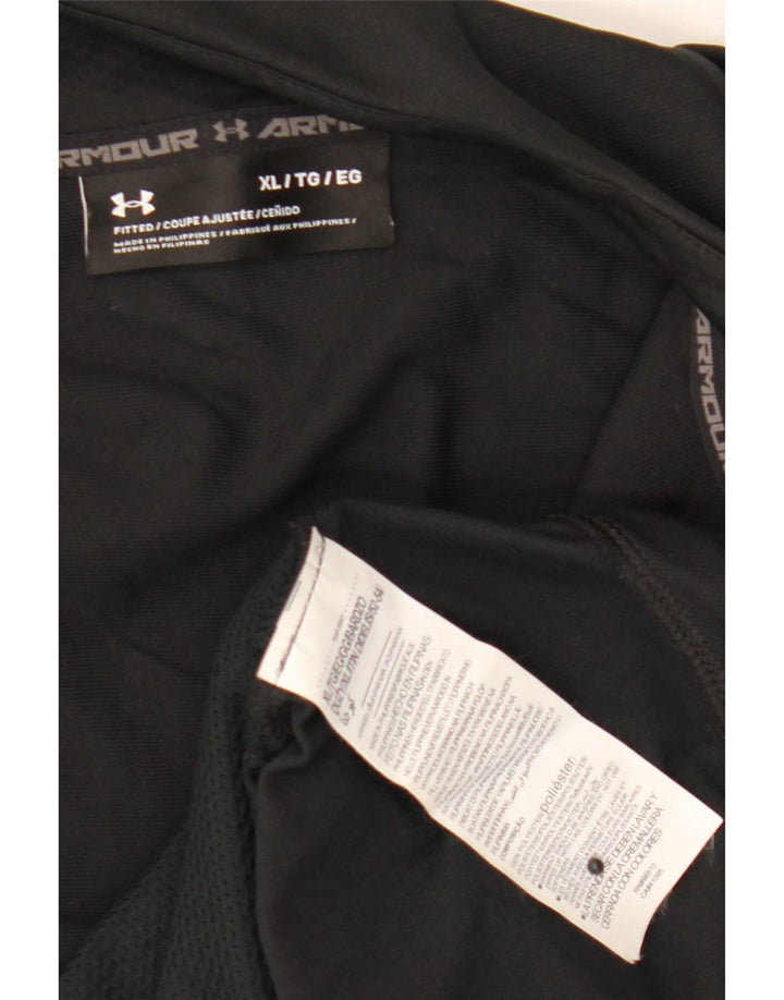 Giacca da ginnastica da uomo Under Armour XL nera in poliestere