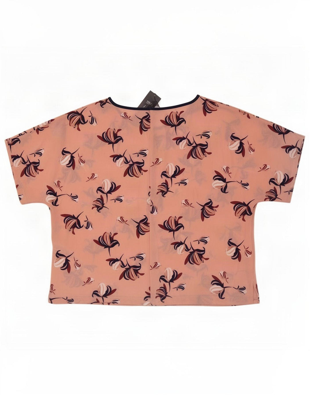 Camicetta da donna Marks & Spencer Top UK 16 Grande poliestere floreale rosa