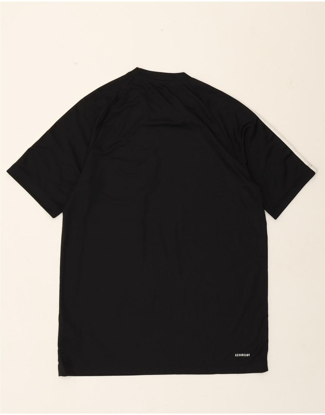 T-shirt Adidas Aeroready da uomo, media, in poliestere nero
