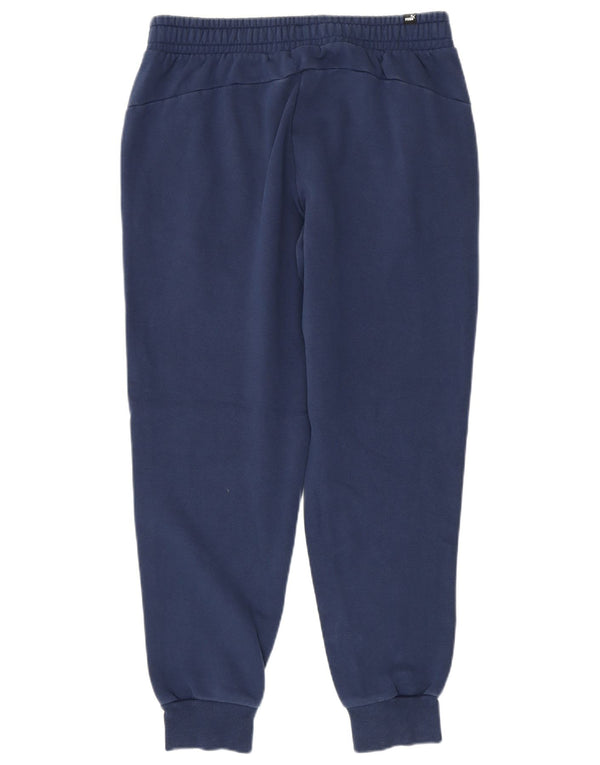 Pantaloni da tuta da uomo Puma Joggers Large W34 L28 Blu Navy Cotone