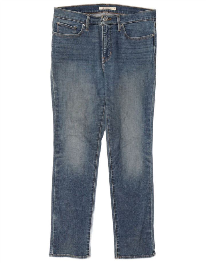 Levi's Donna 312 Shaping Slim Jeans W30 L29 Blu