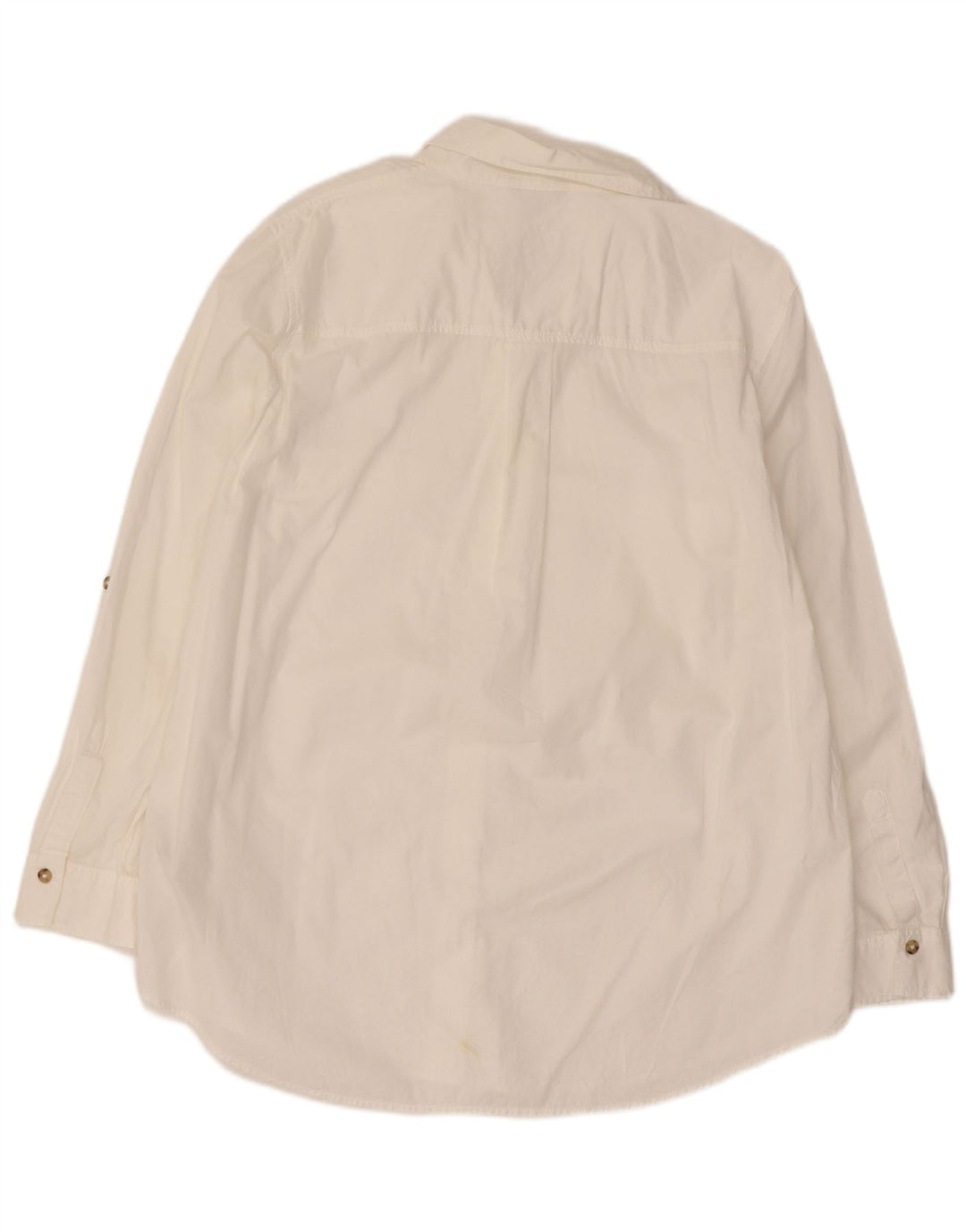 Camicia a maniche lunghe da donna Massimo Dutti EU 44 XL Cotone bianco