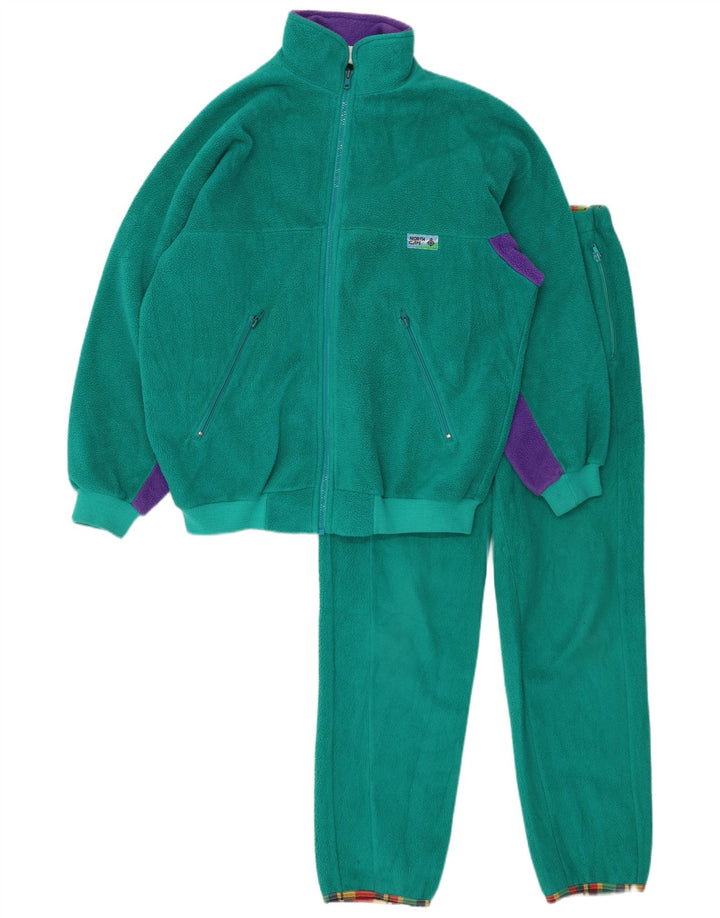 Tuta intera da donna in pile THINK PINK IT 42 Verde medio Colorblock