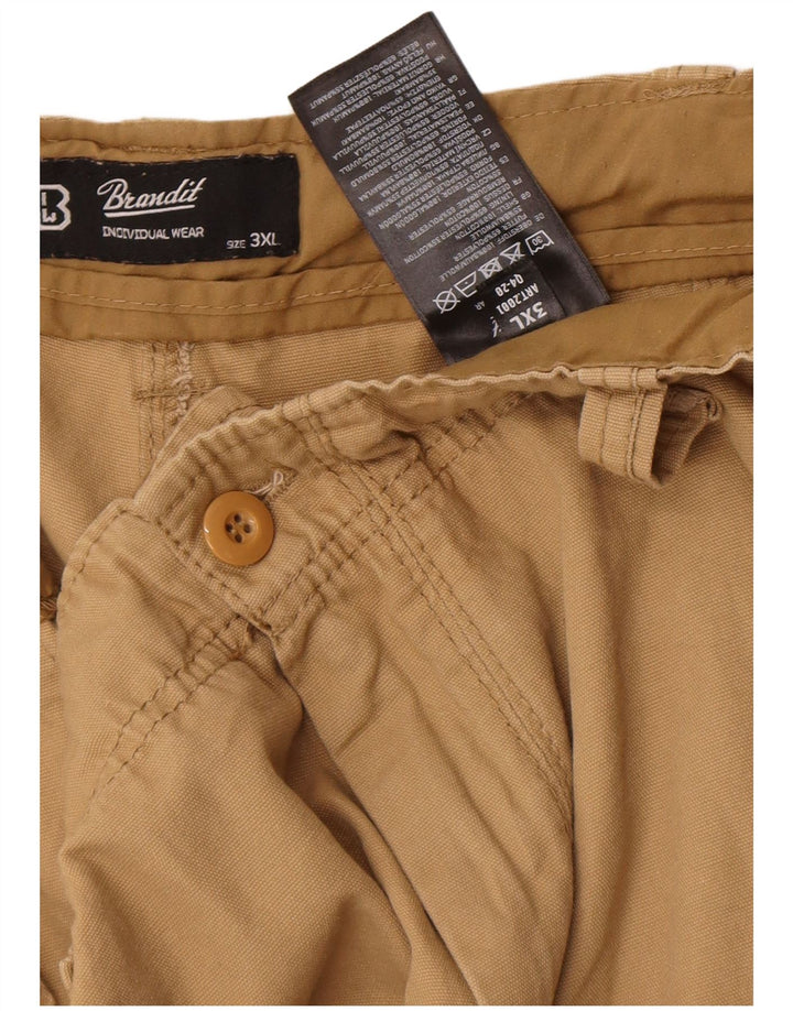 Pantaloncini cargo da uomo Brandit 3XL W42 cotone beige