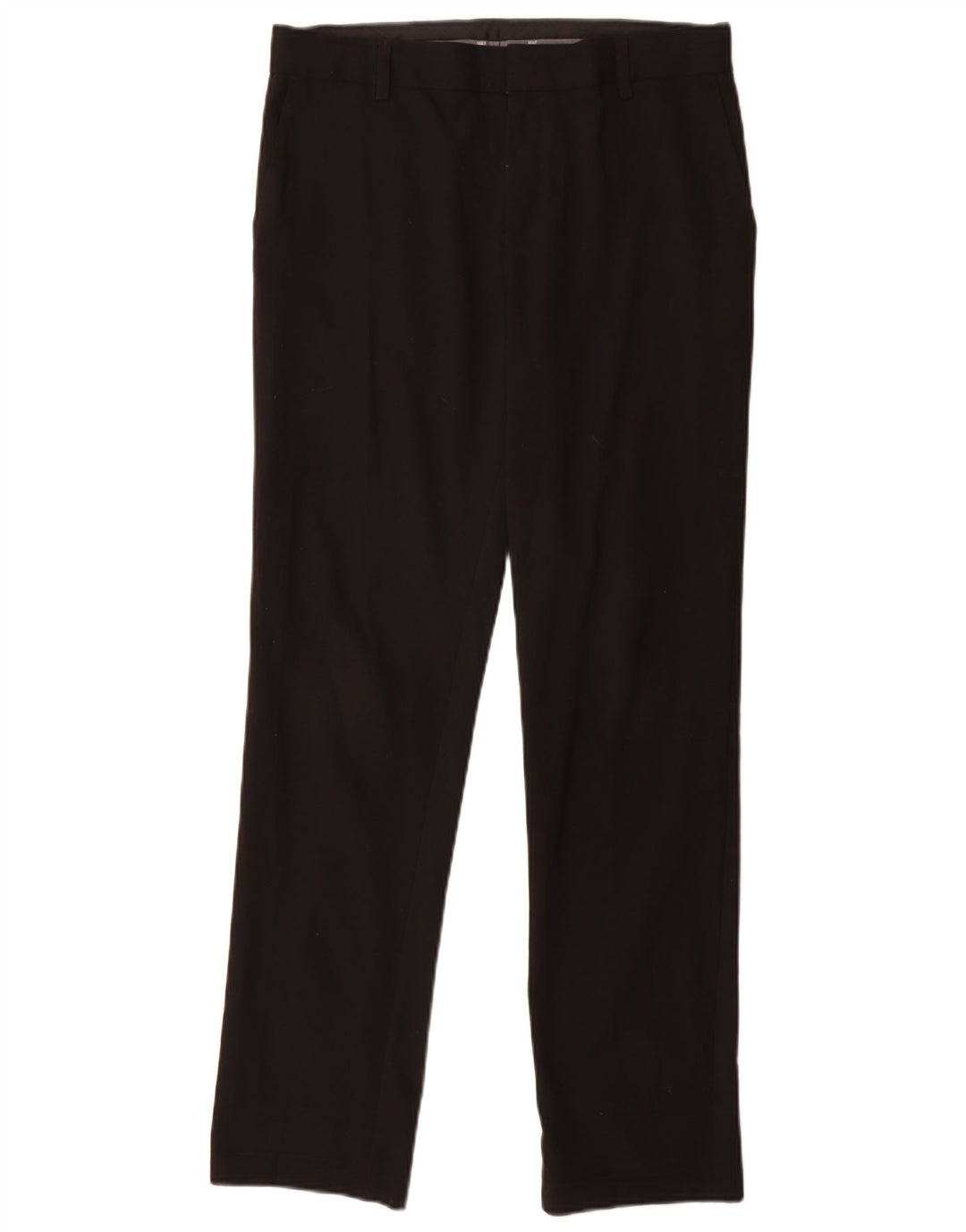 Pantaloni da abito slim Marks & Spencer da ragazzo 14-15 anni W30 L30 poliestere nero