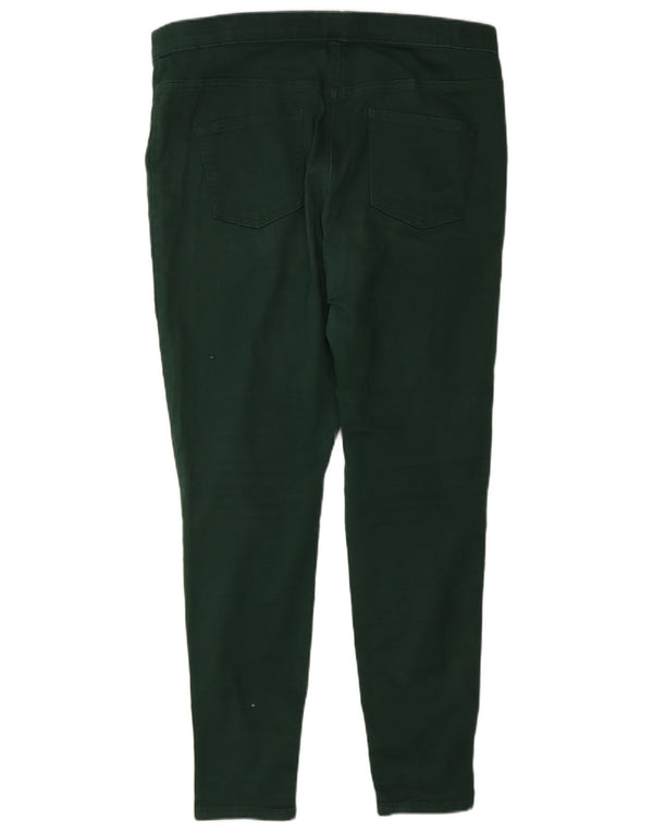 Jeans Jeggings da donna Marks & Spencer UK 16 Large W32 L30 Cotone verde